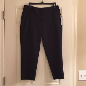 Black dressy capris